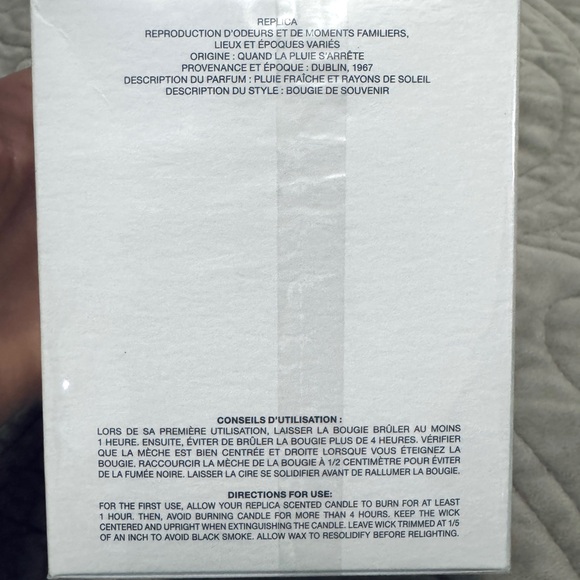 NEW Replica “When The Rain Stops” Scented Candle - Picture 3 of 3